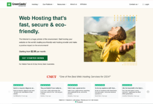 greengeeks-home-page